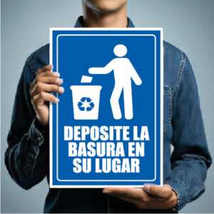 Señaletica - Deposite la basura